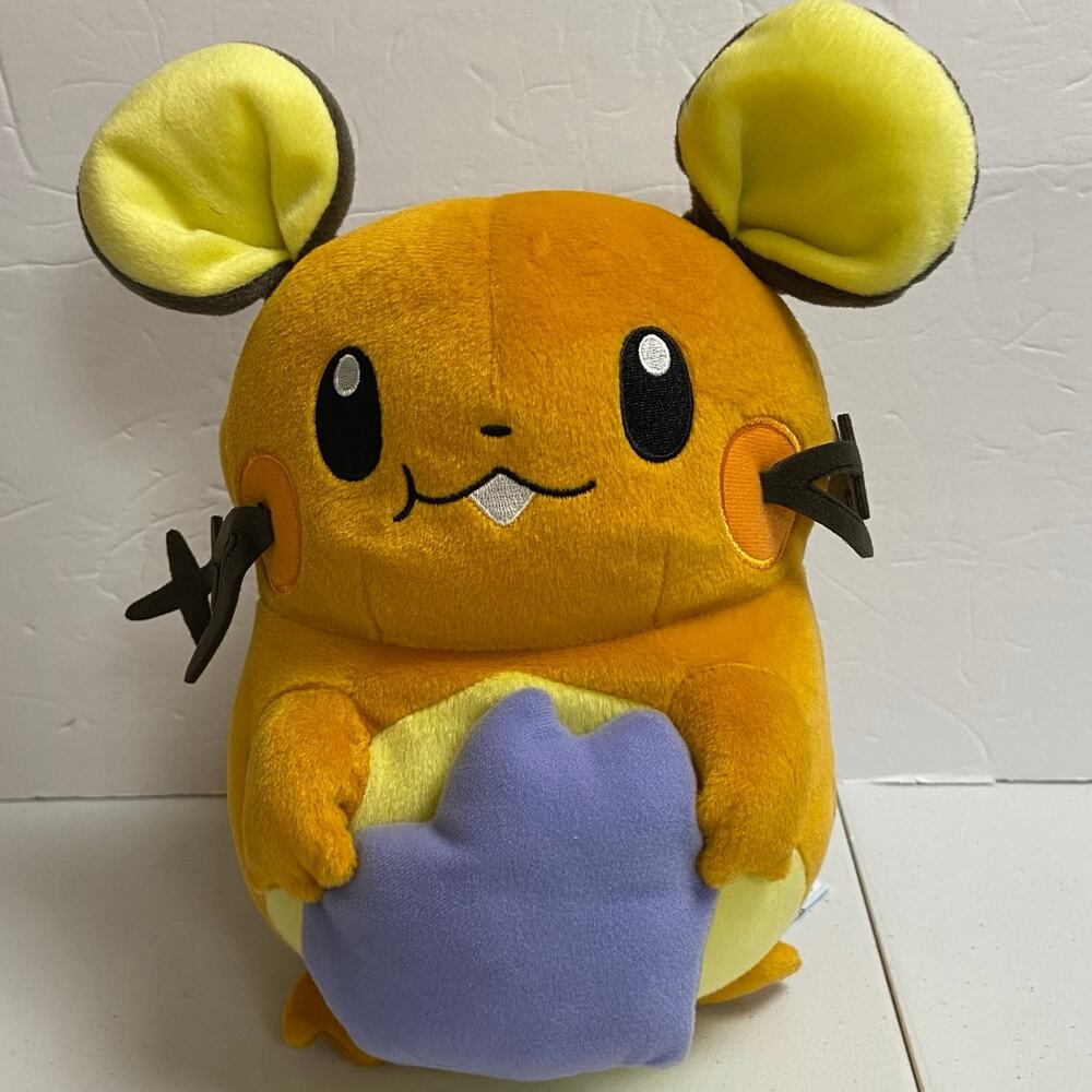 Pokemon Dedenne With Heart 9" Plush Toy Japan NWT